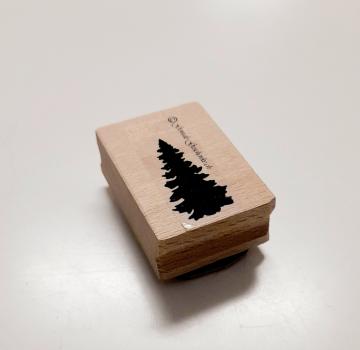 Holzstempel Tannenbaum / Tanne / Wald (klein)